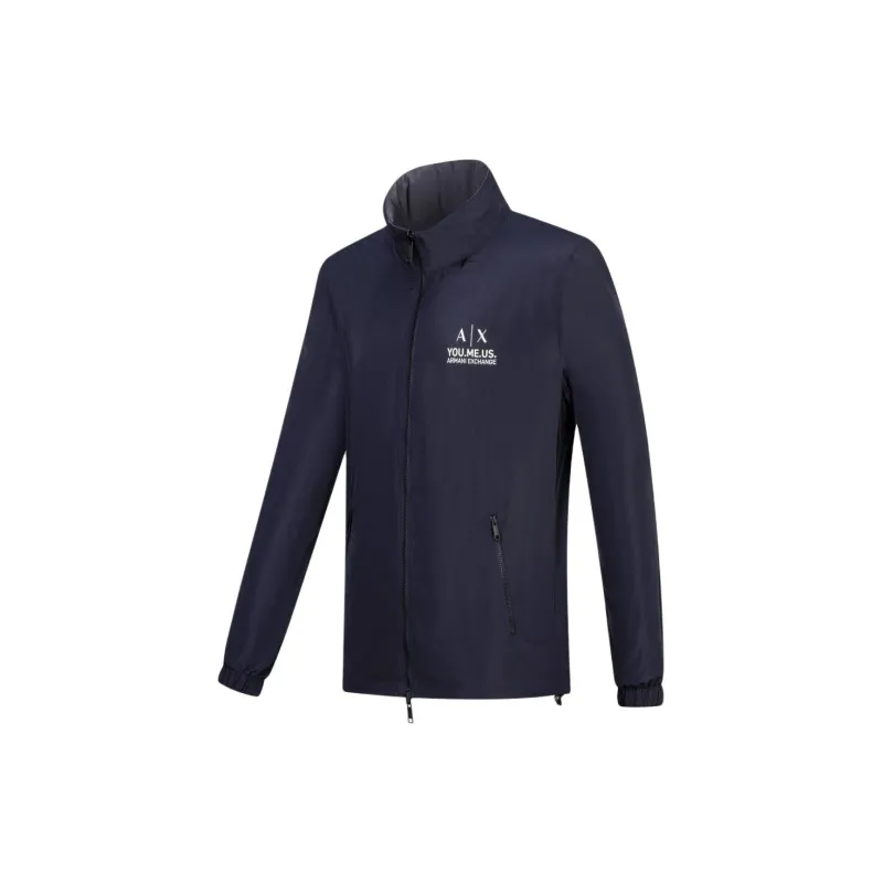 ARMANI EXCHANGE Jackets & Coats Men's Navy Blue-5