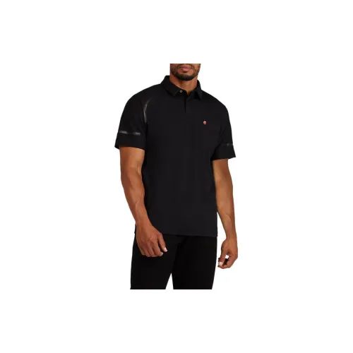 Asics MJ SS Polo Shirts Men Performance Black