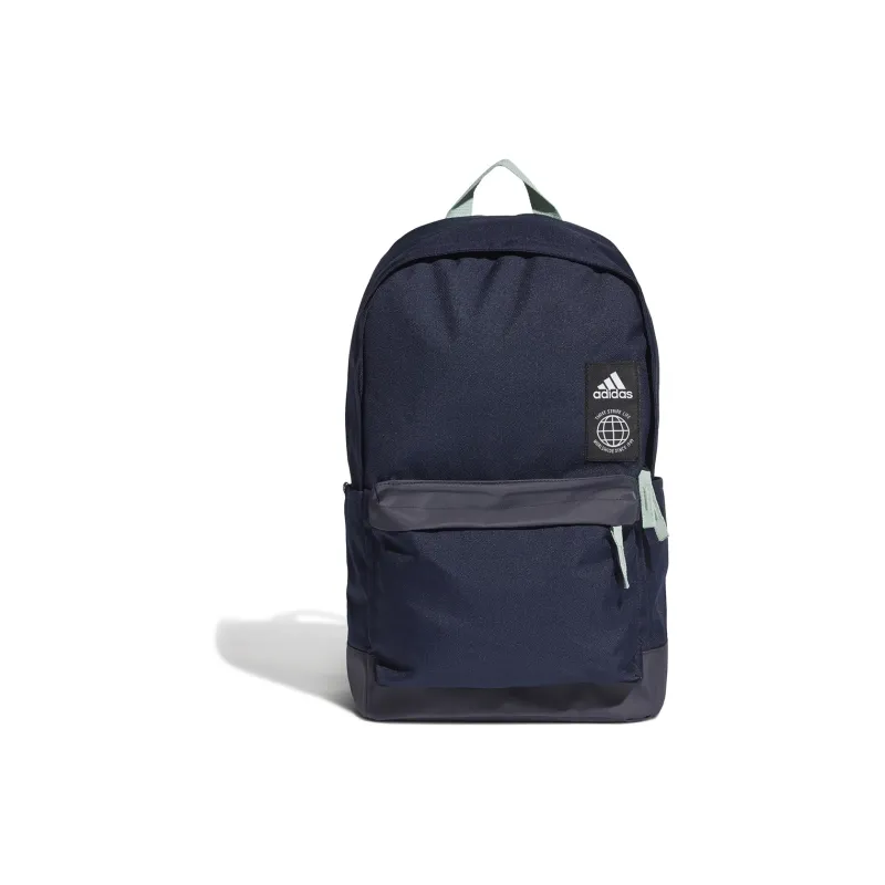 Adidas Polyester Backpack Regular Unisex Dark Blue-0