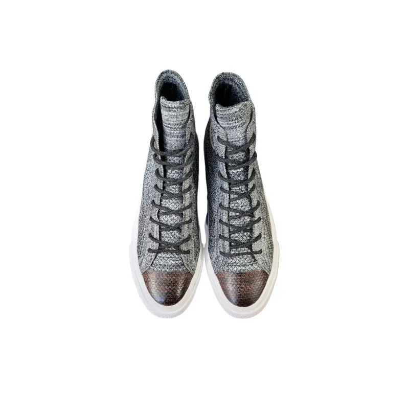 Converse Nike X Chuck Taylor All Star Flyknit High 'Wolf Grey'-2