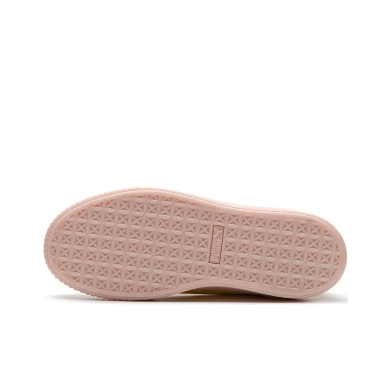 PUMA Suede Classic Low 'Light Pink Yellow' Women's-3