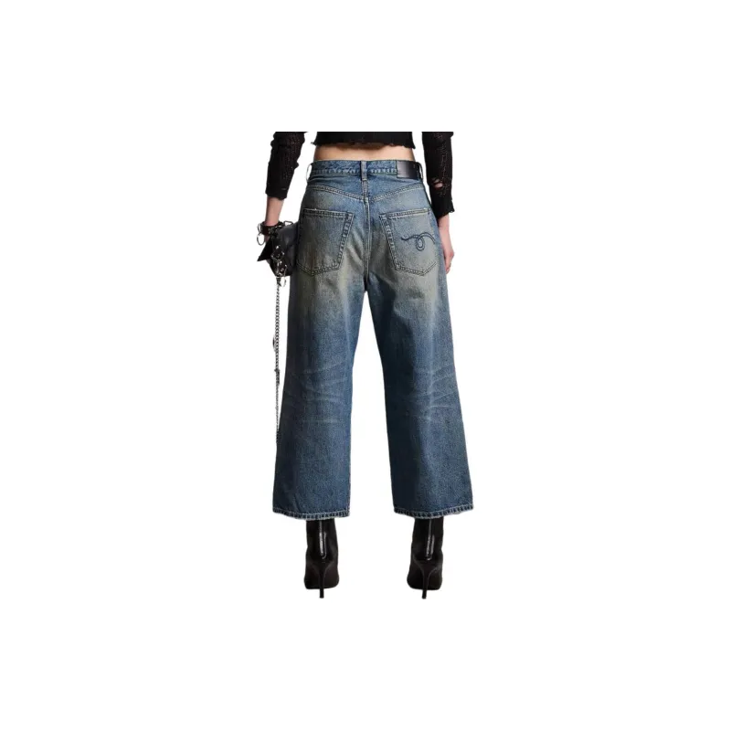 R13 SS24 Jeans Women's Clinton Blue-1