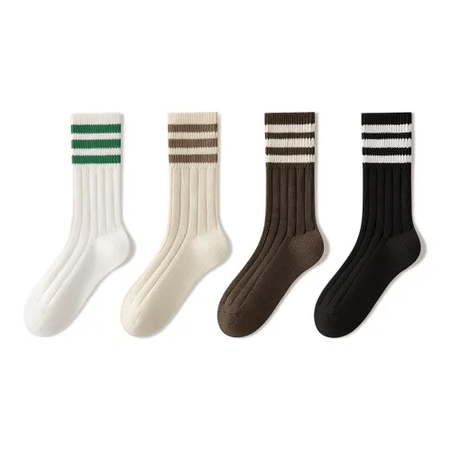 B&C.Room Women's Mid-Calf Socks