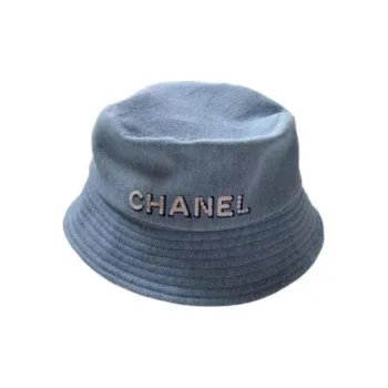 CHANEL   Bucket Hats Women's Blue