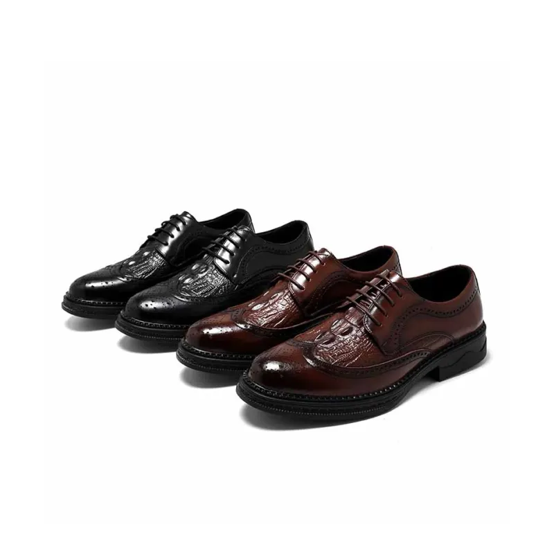Cachiotti Dress Shoes Men Low Top Black/Brown-9