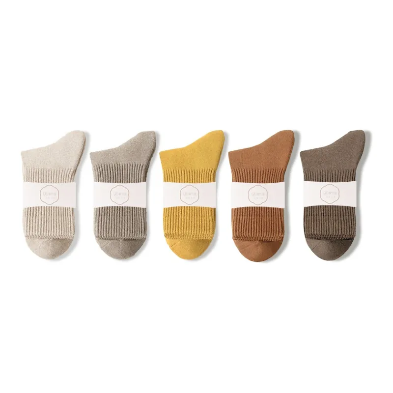 B&C.Room Mid Calf Socks Women's 5 Pack-16
