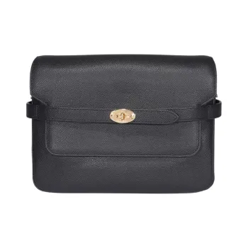Mulberry Bayswater Cow Leather Crossbody Bag, Shoulder Bag Women's Black