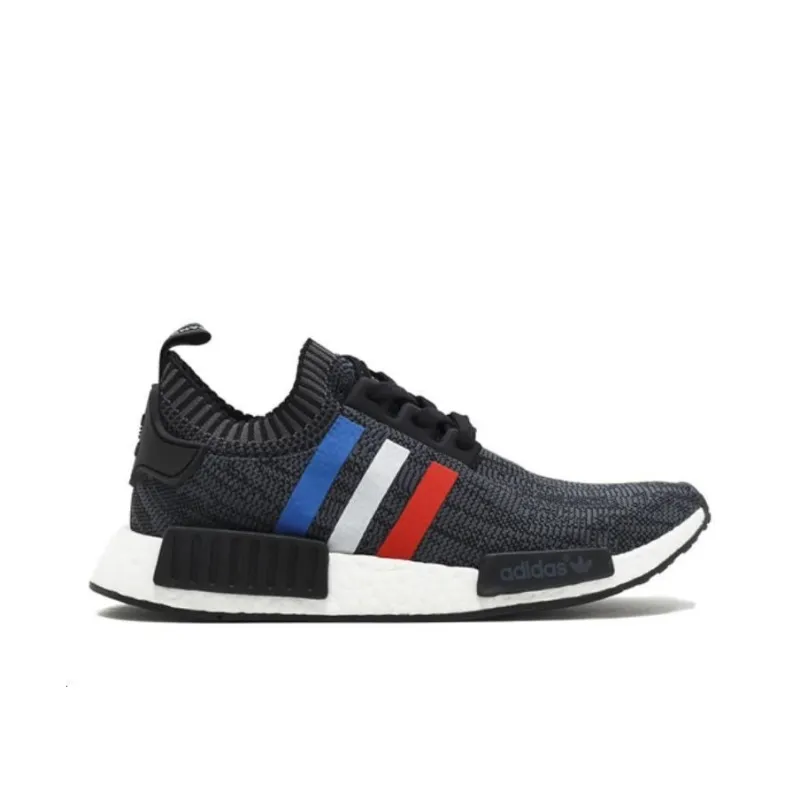 Adidas Originals Nmd R1 Tri Color Stripes Black-1