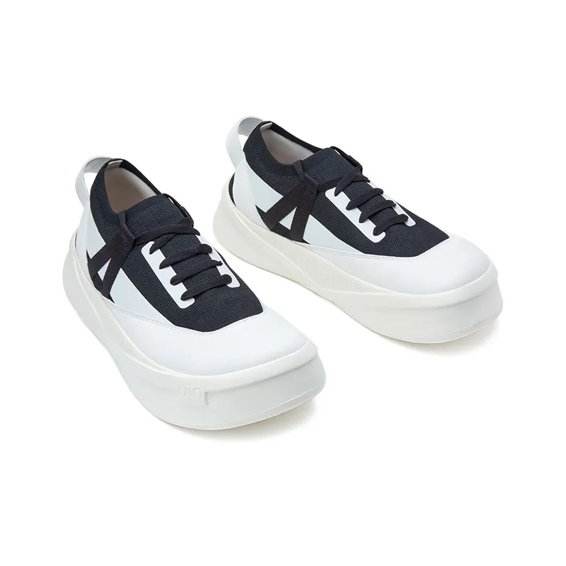 U.IN Painted Travel Shoes Victoria 4 Solid Color Collection Low-Top Casual Shoes Men's-1