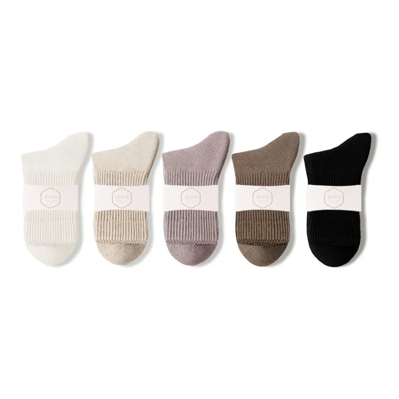 B&C.Room Mid Calf Socks Women's 5 Pack-4
