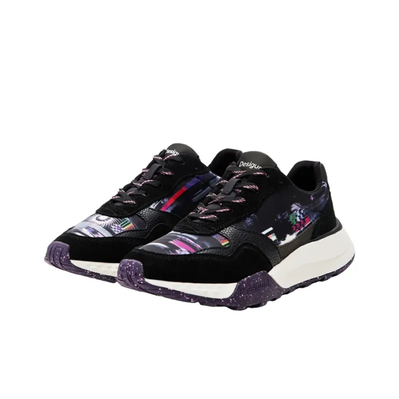 Desigual Low-Top Casual Shoes Women's Black-2