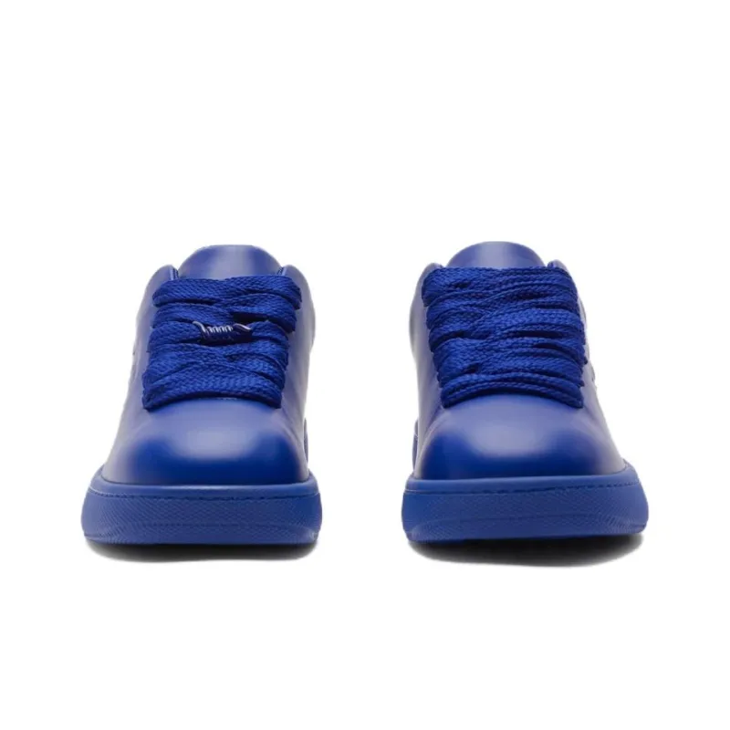 Burberry Low Top Skateboard Shoes Women's Blue-2