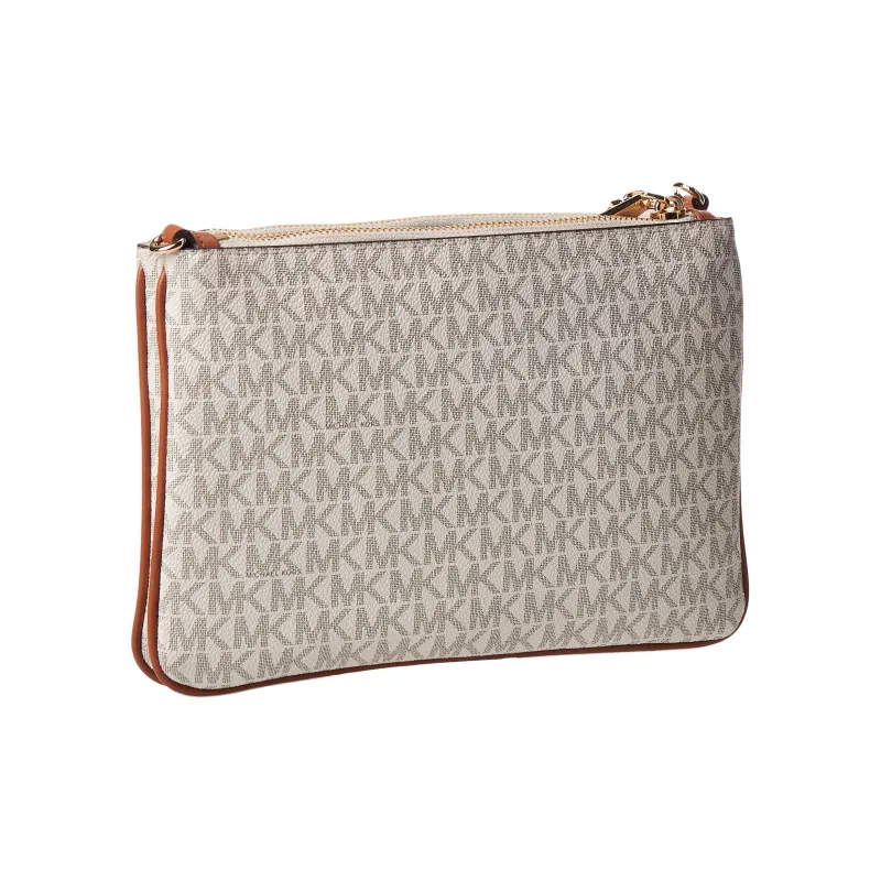 MICHAEL KORS MICHAEL KORS Handbag Collection Crossbodies Leather Clutch Women's Beige-4
