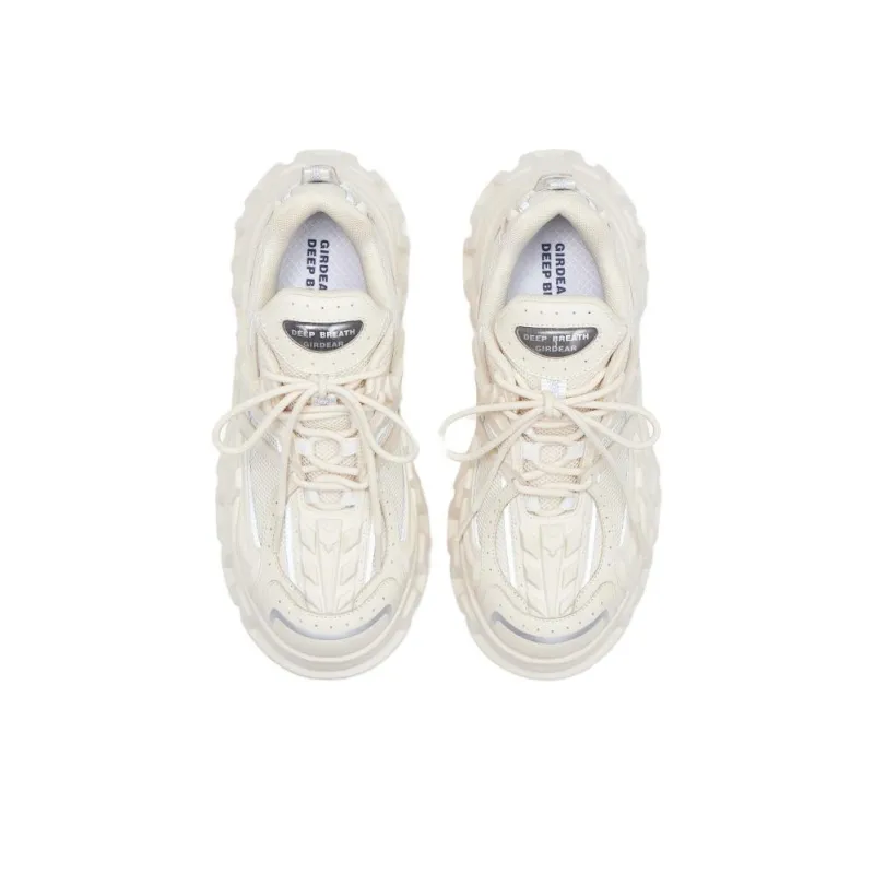GIRDEAR Low-Top Chunky Sneakers Women's-2