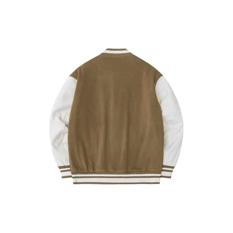 Anta Life Collection Baseball Jacket Coat Men's Hazelnut Brown-1