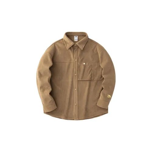 Anta Life Collection Shirt Men's Hazelnut Brown