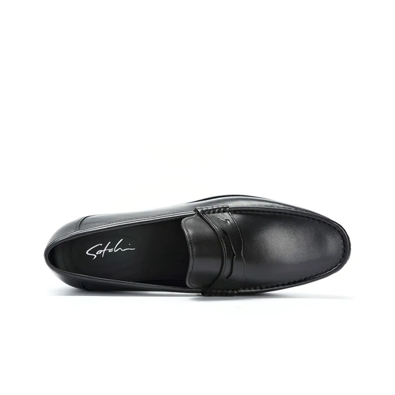 Satchi Loafers Men Low Top Black-3