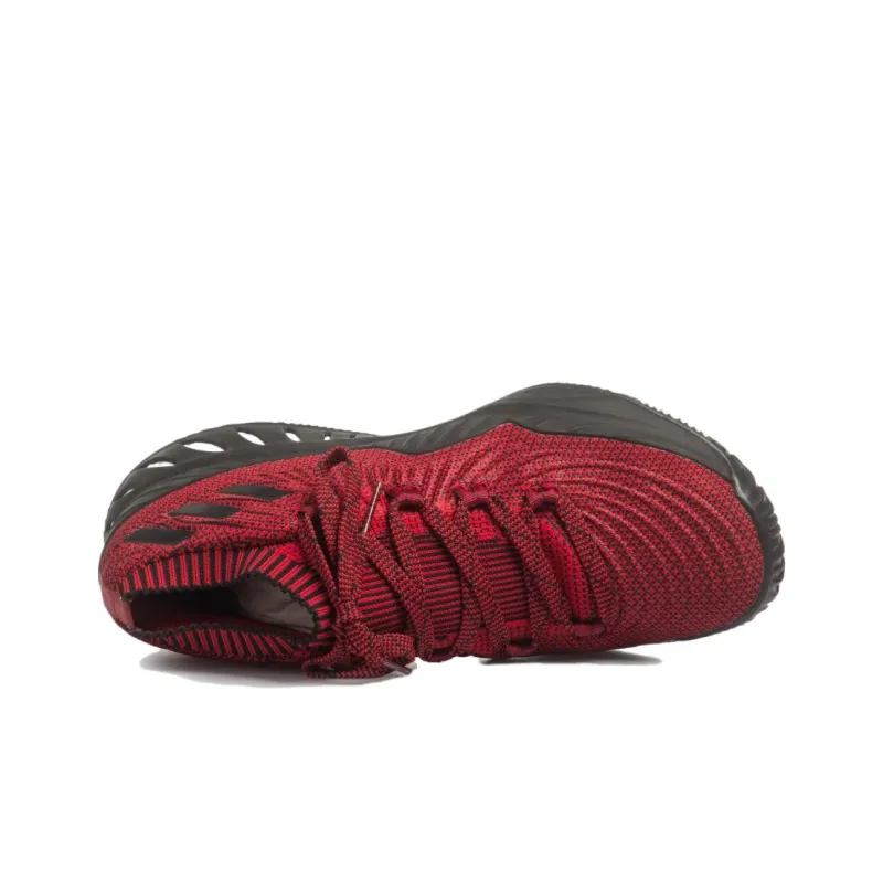Adidas Crazy Explosive Low Low Top Basketball Shoes Men's Black Red-3