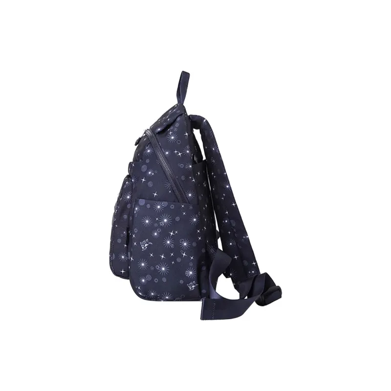 FIDO DIDO Oxford Backpack Small Size Women's Blue-2