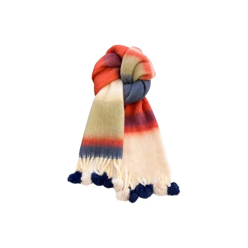EEEENO Knit Scarves Women's-2