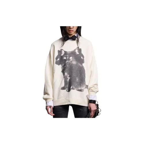 R13 Sweatshirts Women's White