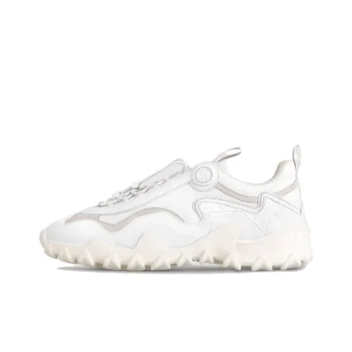 LOUIS VUITTON LV RUSH Wear Resistant Low Top Casual Shoes Women's White