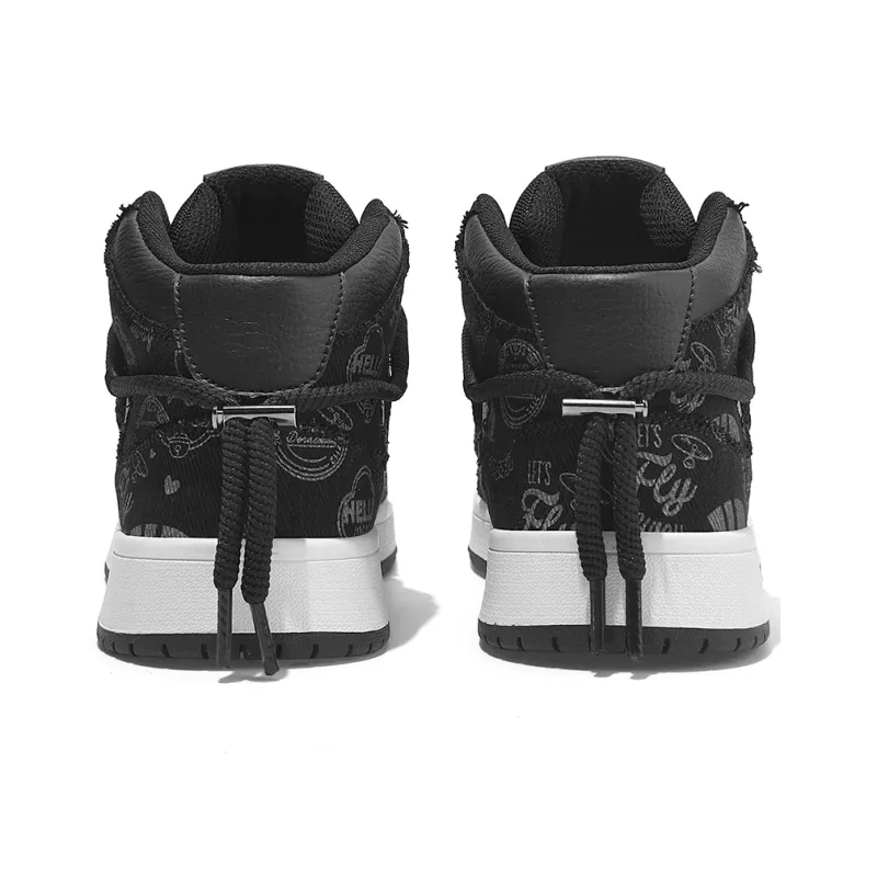 DoraemonA Box Limited Edition Puffy Shoes Low-Top Skateboard Shoes Unisex-351