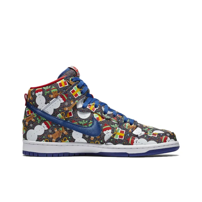 Nike SB Dunk High Concepts Ugly Christmas Sweater 2017-1