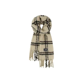 EEEENO Faux Cashmere Knit Scarves Unisex
