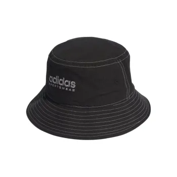 Adidas Cotton Bucket Hats Unisex Black