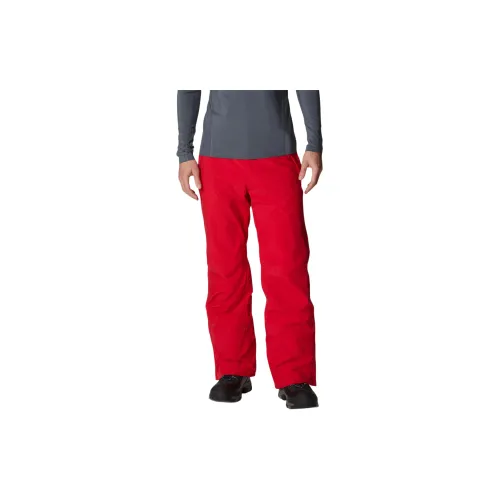 Columbia Ski Pants Men Red