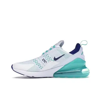 Nike Air Max 270 White Hyper Jade Deep Royal Blue
