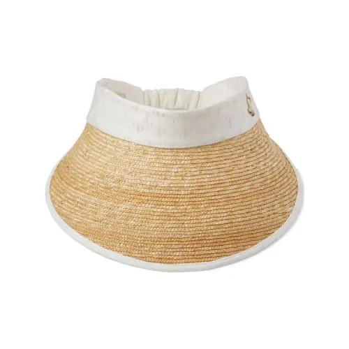 Jimmy Choo Ondine Woven-raffia Visor