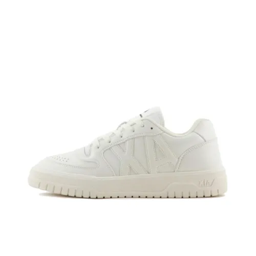 ARMANI EXCHANGE Logo-embossed Low-top Sneakers