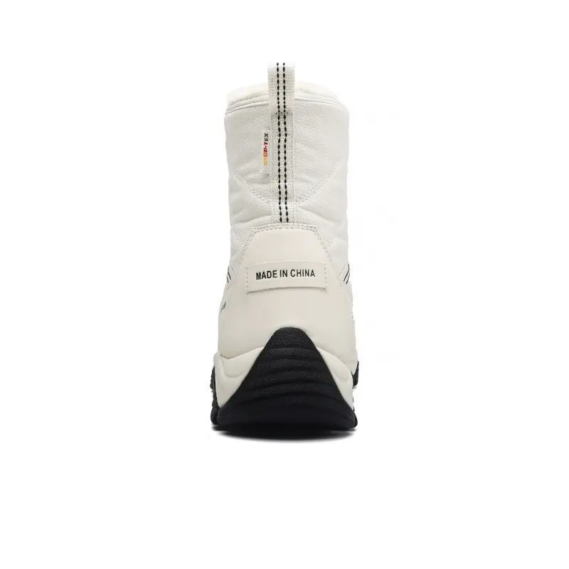 Jeep Warm And Wear Resistant Knee High Snow Boots Unisex White-6