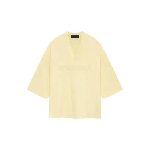 Fear Of God Essentials Logo-flocked Cotton T-shirt