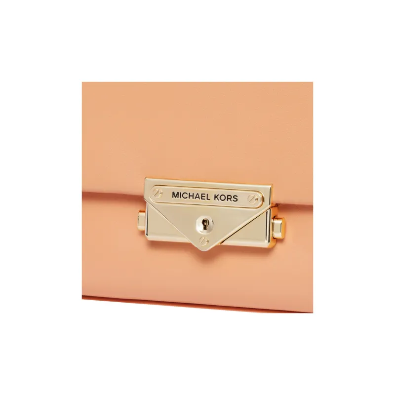 MICHAEL KORS Cece Leather Shoulder Bag Extra Small Women's Cantaloupe-4