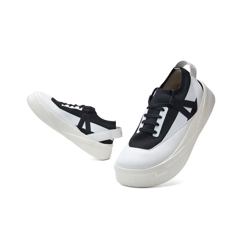 U.IN Painted Travel Shoes Victoria 4 Solid Color Collection Low-Top Casual Shoes Men's-2