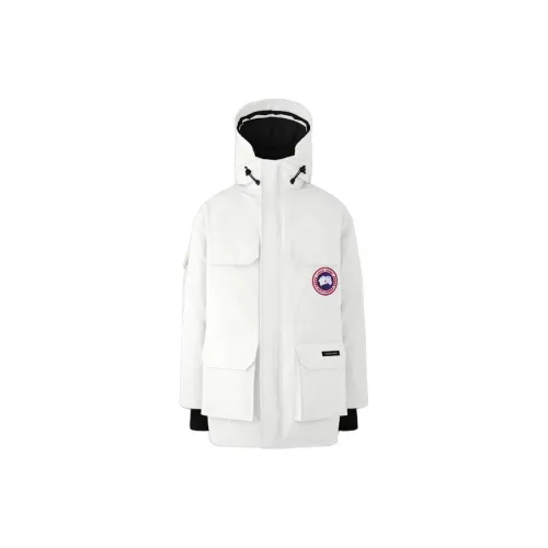 Canada Goose Expedition Series Down Jackets Men Polaris White