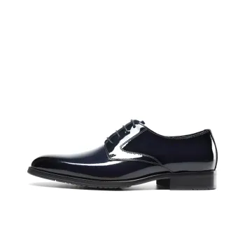 Satchi Dress Shoes Men's Blue 3CM