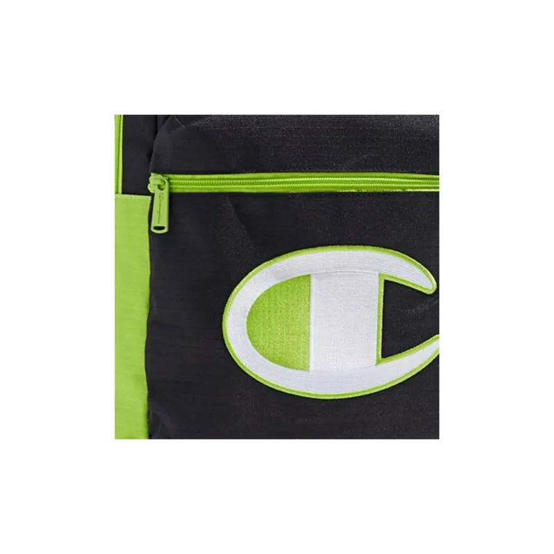 Champion Canvas Backpack Regular Unisex Black Green-4