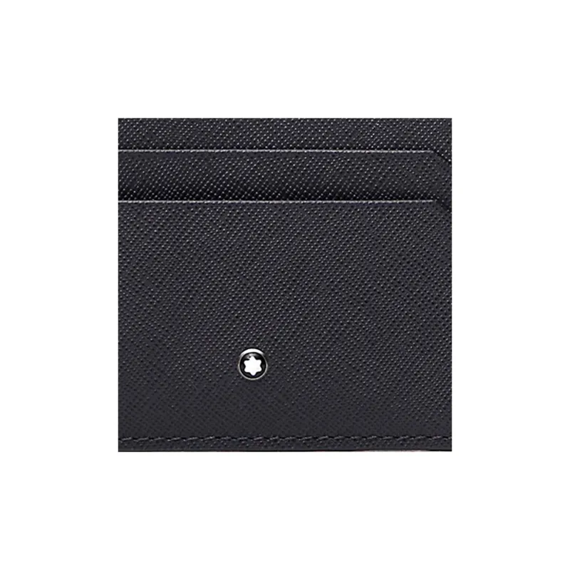 MONTBLANC Leather Wallet Men's Black-3