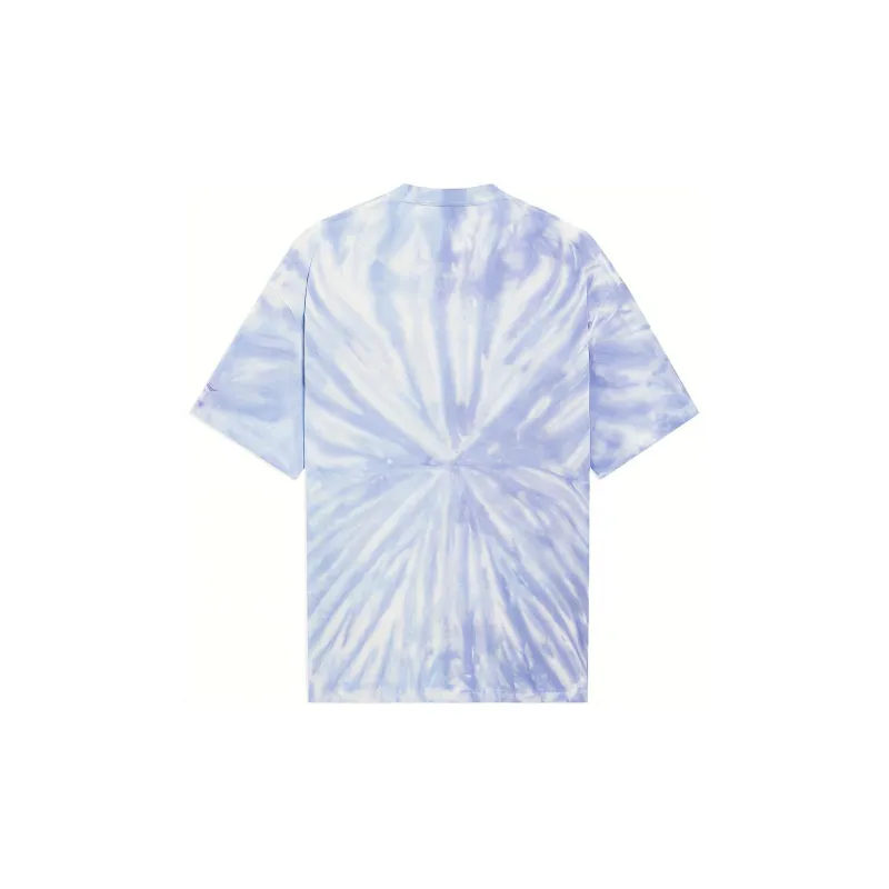 LiNing x Disney T-Shirt Unisex Light Blue Purple Tie-Dye-1
