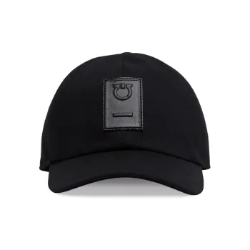 Ferragamo Gancini patch Baseball Cap