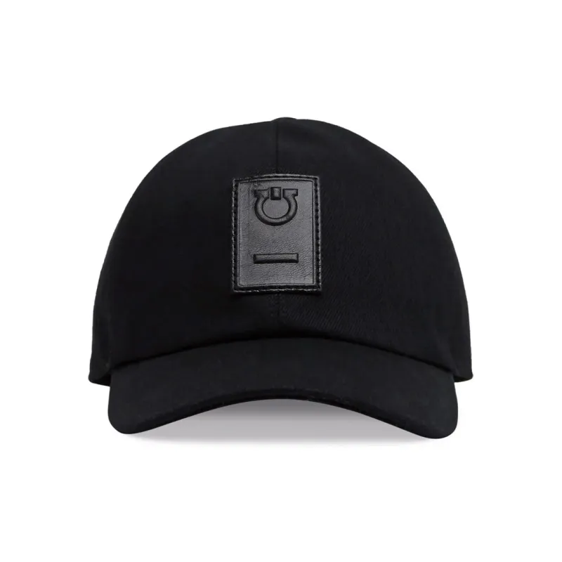 Ferragamo Gancini patch Baseball Cap-0