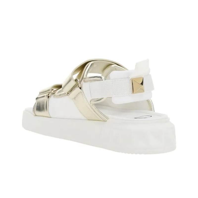 Valentino Beach Sandals Women's White-3