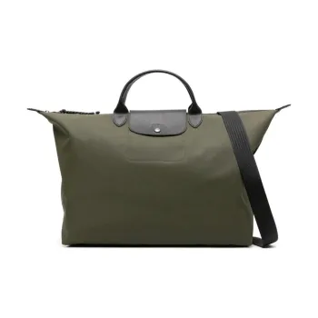 LONGCHAMP Le Pliage Energy Recycled Polyamide Handbag Shoulder Bag Crossbody Bag Travel Bag Women's Khaki Green