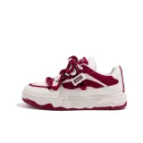Beige Burgundy