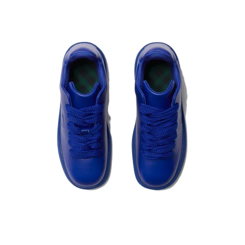 Burberry Low Top Skateboard Shoes Women's Blue-3