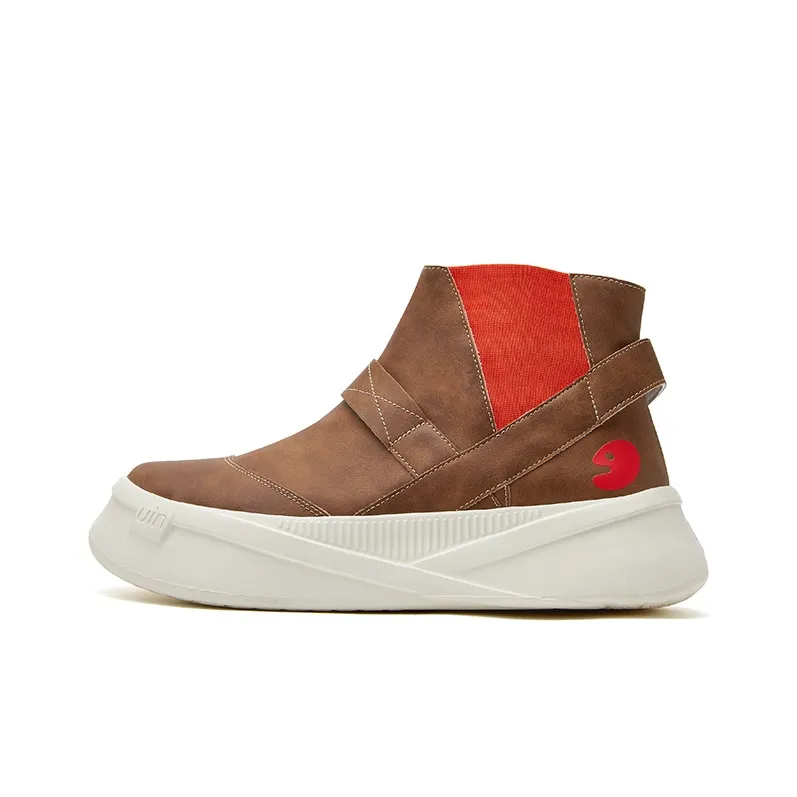 U.IN High-Top Casual Shoes Men's-5